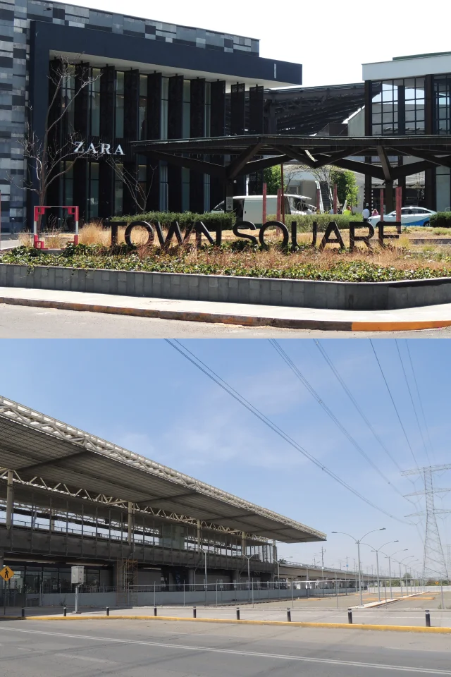 Oficinas en renta en Metepec 4 Town Square Metepec y Tren Interurbano Toluca